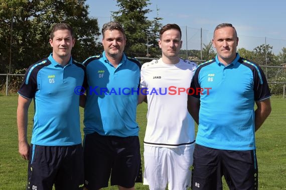 Mannschaftsfoto Saison 2019/20 Fussball Sinsheim - SG Kirchardt/Grombach (© Kraichgausport / Loerz)